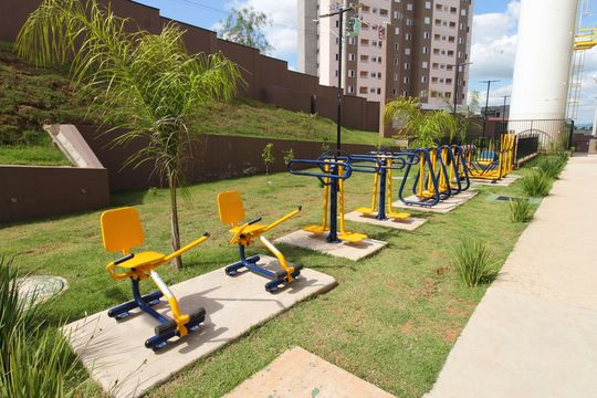 Área comum -  de apartamento para alugar com 2 quartos, 60m² em Jardim das Paineiras Ii, São José dos Campos
