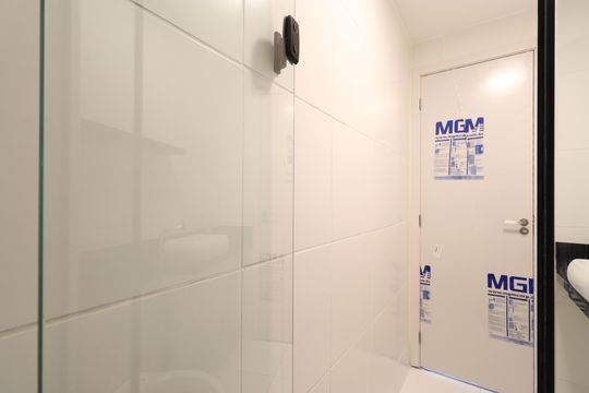 Banheiro de apartamento à venda com 1 quarto, 37m² em Vila Leopoldina, São Paulo