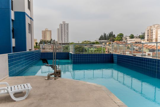 Área comum - Piscina de apartamento à venda com 2 quartos, 55m² em São Pedro, Osasco