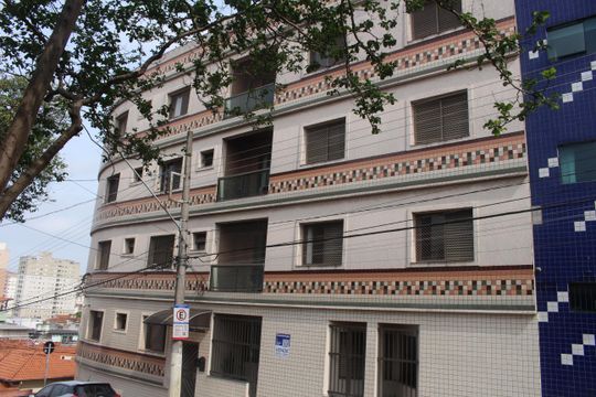 Fachada de apartamento à venda com 2 quartos, 60m² em Olímpico, São Caetano do Sul