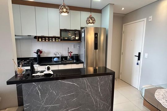 Cozinha de apartamento à venda com 2 quartos, 42m² em Vila Nova Cachoeirinha, São Paulo