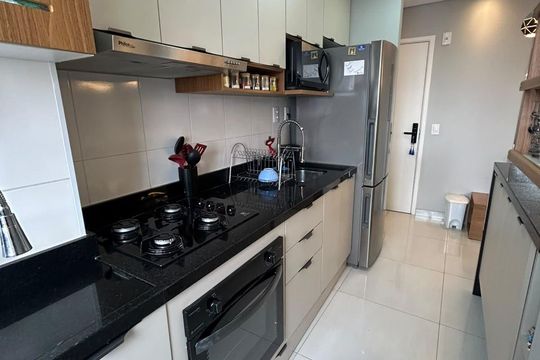Cozinha de apartamento à venda com 2 quartos, 42m² em Vila Nova Cachoeirinha, São Paulo