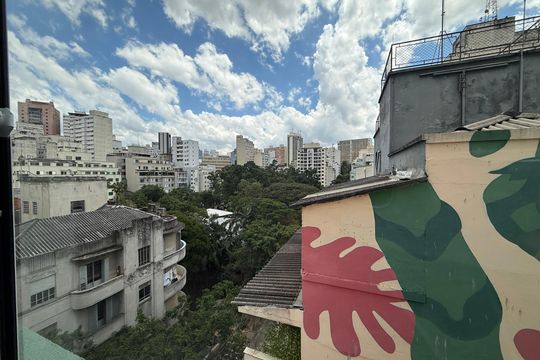 Vista Quarto de apartamento à venda com 1 quarto, 30m² em Vila Buarque, São Paulo