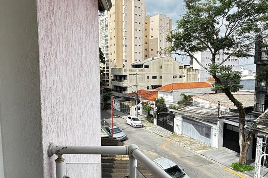 Varanda da Suíte 1 de casa para alugar com 2 quartos, 113m² em Vila Assunção, Santo André