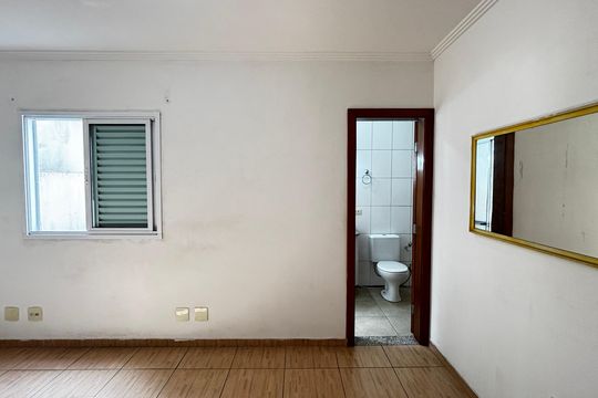Suíte 2 de casa para alugar com 2 quartos, 113m² em Vila Assunção, Santo André
