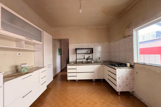 Cozinha de casa para alugar com 2 quartos, 130m² em Jardim Santo Antonio de Padua, Santo André