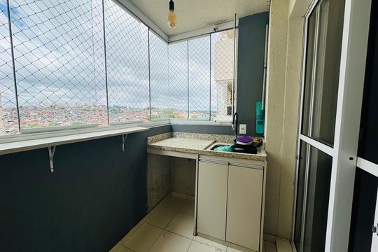Área de Serviço de apartamento à venda com 2 quartos, 52m² em Conceicao, Osasco