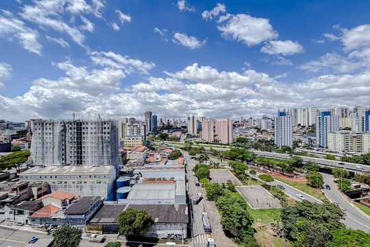 Vista do Quarto de apartamento para alugar com 1 quarto, 35m² em Vila Aricanduva, São Paulo