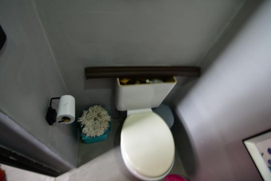 Banheiro de serviço de apartamento para alugar com 1 quarto, 60m² em Centro, Campinas