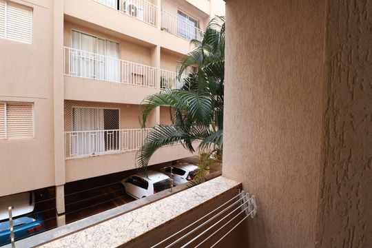 Varanda  de apartamento para alugar com 1 quarto, 45m² em Nova Aliança, Ribeirão Preto