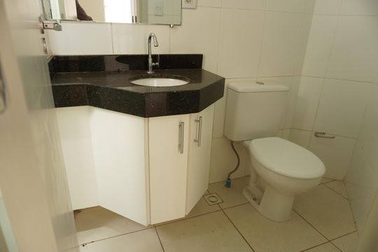 Quarto 3 - Suíte (banheiro) de apartamento para alugar com 3 quartos, 70m² em Vila Boa Vista 1, São Carlos