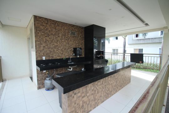 Área comum de apartamento à venda com 2 quartos, 45m² em Bandeirantes (pampulha), Belo Horizonte