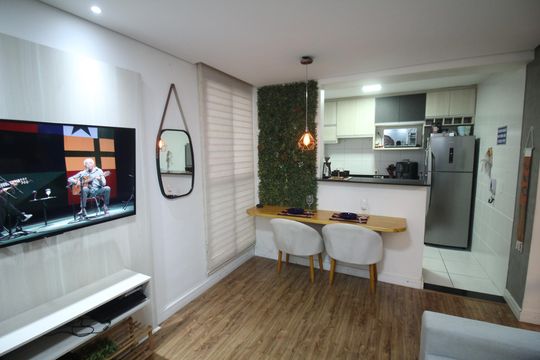 Sala de apartamento à venda com 2 quartos, 45m² em Bandeirantes (pampulha), Belo Horizonte