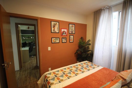 Quarto 1 de apartamento à venda com 2 quartos, 45m² em Bandeirantes (pampulha), Belo Horizonte