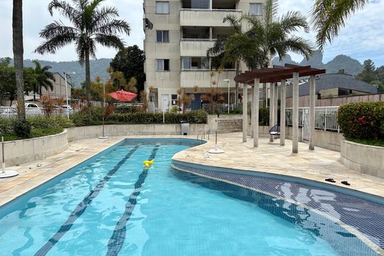 Área comum - Piscina de apartamento à venda com 2 quartos, 60m² em Curicica, Rio de Janeiro