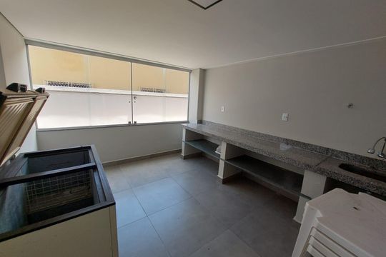 Área comum - Salão de festas de apartamento para alugar com 2 quartos, 100m² em Serra, Belo Horizonte