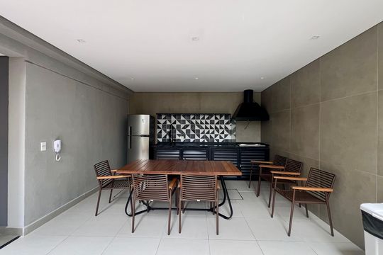 Churrasqueira de kitnet/studio à venda com 1 quarto, 25m² em Pinheiros, São Paulo