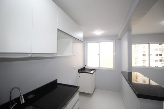 Cozinha de apartamento para alugar com 3 quartos, 67m² em Partenon, Porto Alegre