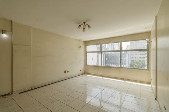 Sala de apartamento para alugar com 3 quartos, 116m² em Vila Nova Conceição, São Paulo