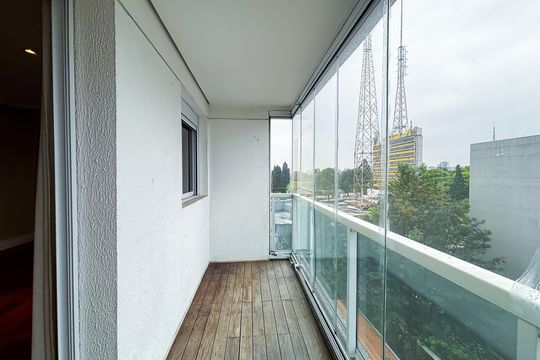 Varanda de apartamento à venda com 2 quartos, 83m² em Pinheiros, São Paulo