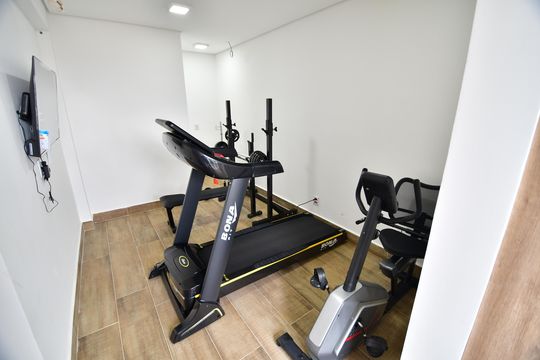 Área comum - Academia de apartamento à venda com 2 quartos, 43m² em Fazenda Santa Cândida, Campinas