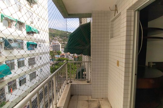 Varanda da Sala de apartamento para alugar com 2 quartos, 86m² em Icaraí, Niterói