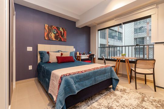Kitnet/Studio para alugar com 1 quarto, 24m² em Vila Cordeiro, São Paulo