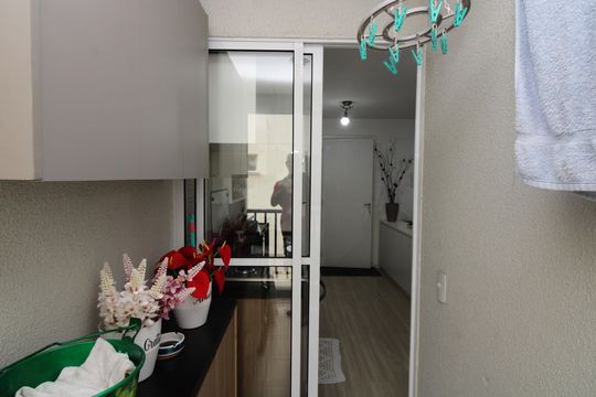 Varanda de apartamento à venda com 2 quartos, 39m² em Cangaiba, São Paulo