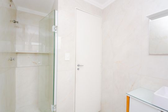 Banheiro Social de apartamento para alugar com 3 quartos, 107m² em Jardim São Paulo, Guarulhos