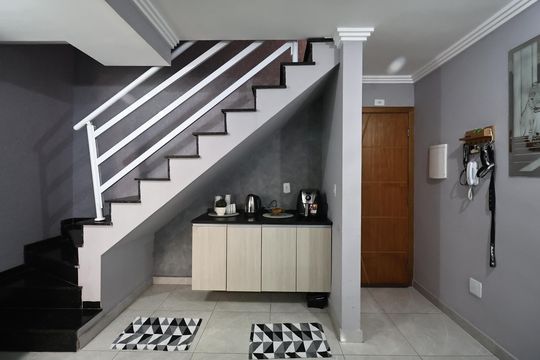 Cozinha de apartamento à venda com 2 quartos, 110m² em Vila Helena, Santo André
