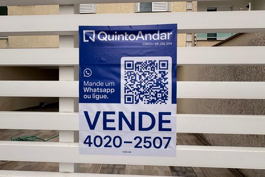 Fachada + plaquinha FADD-435 de apartamento à venda com 2 quartos, 110m² em Vila Helena, Santo André