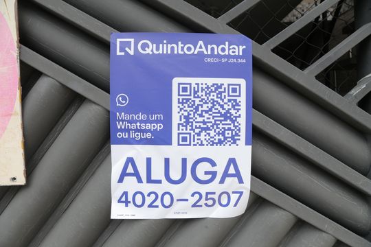 Placa colocada 14/10 (STZF- 1215) de casa para alugar com 1 quarto, 80m² em Conjunto Residencial José Bonifácio, São Paulo