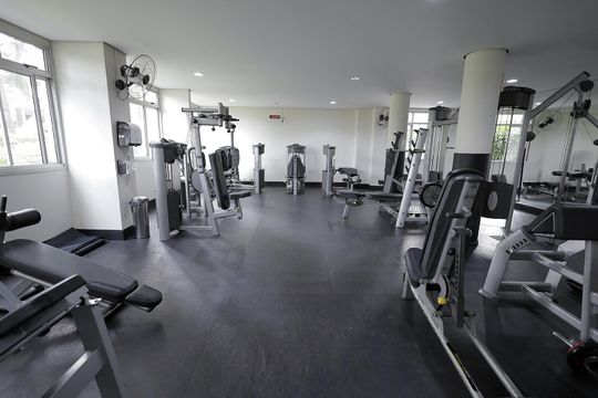 Área comum - Academia de apartamento à venda com 3 quartos, 62m² em Parque Marajoara, Santo André