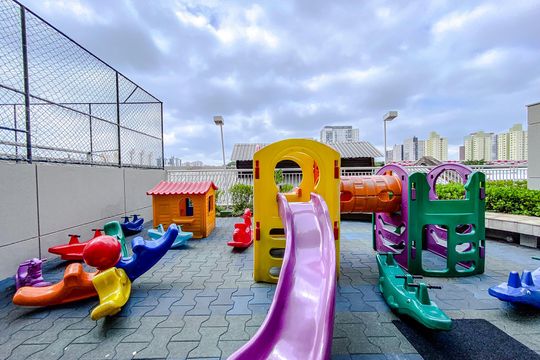 Área comum - Playground de apartamento para alugar com 2 quartos, 65m² em Brás, São Paulo