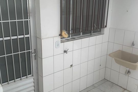 Área de serviço de casa para alugar com 1 quarto, 40m² em Vila Invernada, São Paulo
