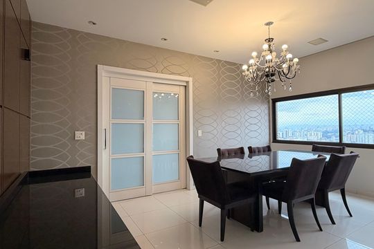 Sala de apartamento à venda com 4 quartos, 270m² em Santo Antônio, São Caetano do Sul