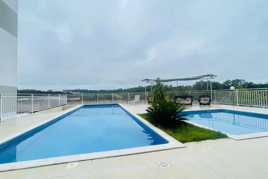 Piscina de apartamento para alugar com 2 quartos, 47m² em Jardim Pioneira, Cotia