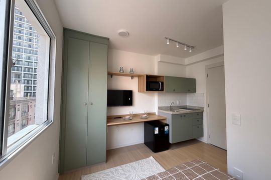 Kitnet/Studio para alugar com 1 quarto, 15m² em República, São Paulo