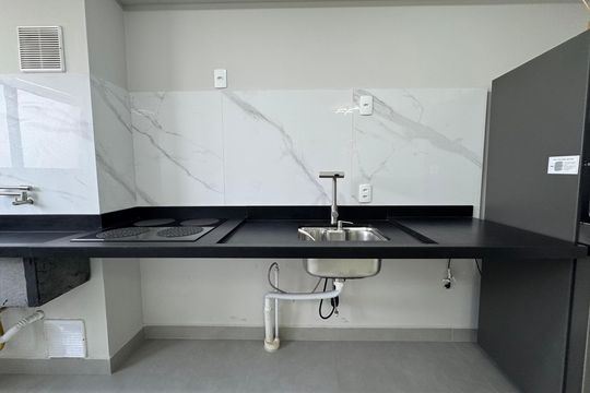 Cozinha de apartamento para alugar com 2 quartos, 36m² em Metalúrgicos, Osasco