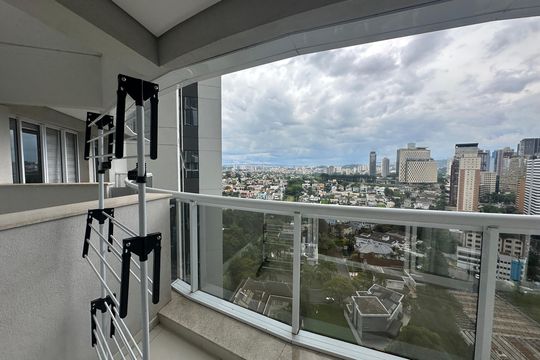Varanda da Sala de apartamento para alugar com 1 quarto, 50m² em Melville Empresarial Ii, Barueri