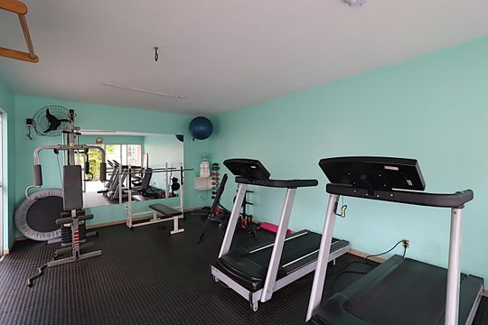 Área comum - Academia de casa de condomínio à venda com 2 quartos, 96m² em Parque Santa Fé, Porto Alegre