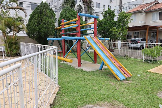 Área comum - Playground de casa de condomínio à venda com 2 quartos, 96m² em Parque Santa Fé, Porto Alegre