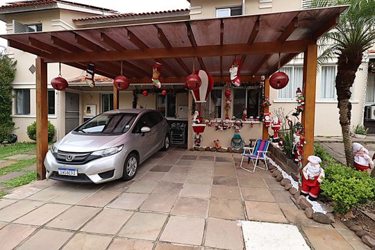 Garagem de casa de condomínio à venda com 2 quartos, 96m² em Parque Santa Fé, Porto Alegre
