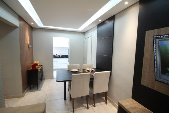 Sala de apartamento à venda com 2 quartos, 46m² em Vila Magnesita, Belo Horizonte