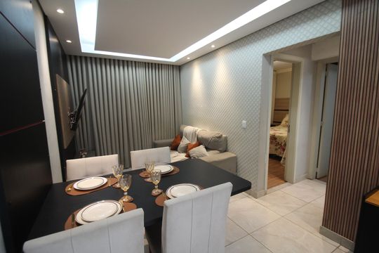 Apartamento à venda com 2 quartos, 46m² em Vila Magnesita, Belo Horizonte