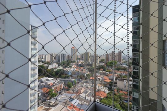 Vista da Varanda Gourmet de apartamento para alugar com 2 quartos, 64m² em Vila Assunção, Santo André