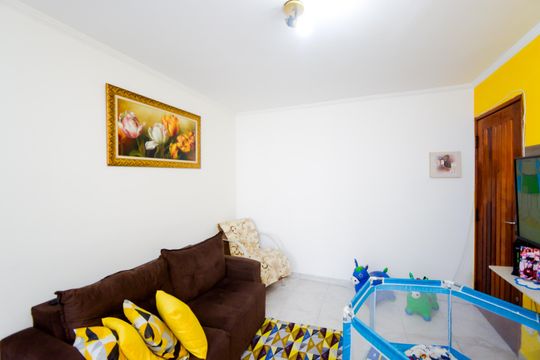 Sala de apartamento à venda com 2 quartos, 49m² em Jardim Valeria, Guarulhos