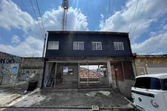 Fachada + Placa de casa para alugar com 2 quartos, 55m² em Cidade Antônio Estêvão de Carvalho, São Paulo