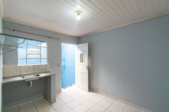 Cozinha de casa para alugar com 1 quarto, 23m² em Conjunto Residencial Jardim Canaa, São Paulo