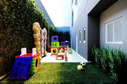 Área comum - Playground de apartamento para alugar com 2 quartos, 42m² em Vila Gustavo, São Paulo